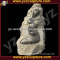 black marble lady shape water fountain for sale